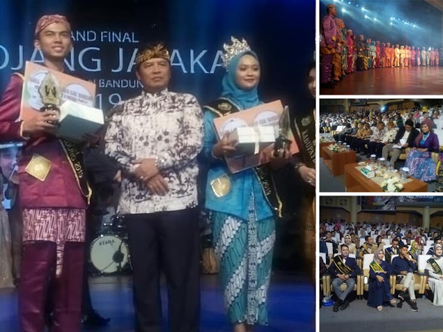 Olivia dan Camar Terpilih Jadi Mojang Jajaka Kabupaten Bandung 2019