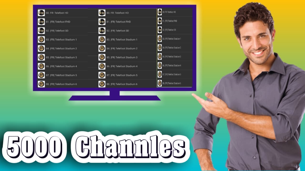 فلتشاهد اكثر من 5000 قناة تلفزيونية مجانا-مولد سيرفرات iptv