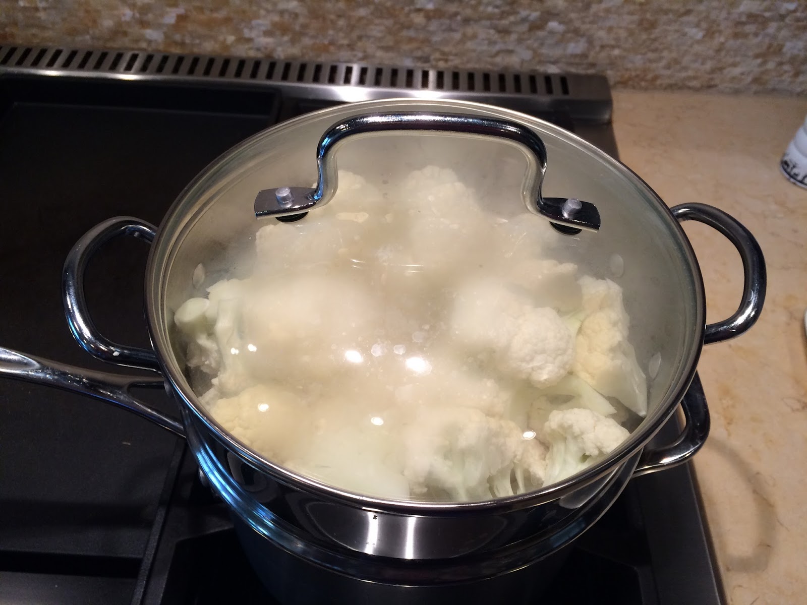 Faith and Flour Fondue Cauliflower Casserole