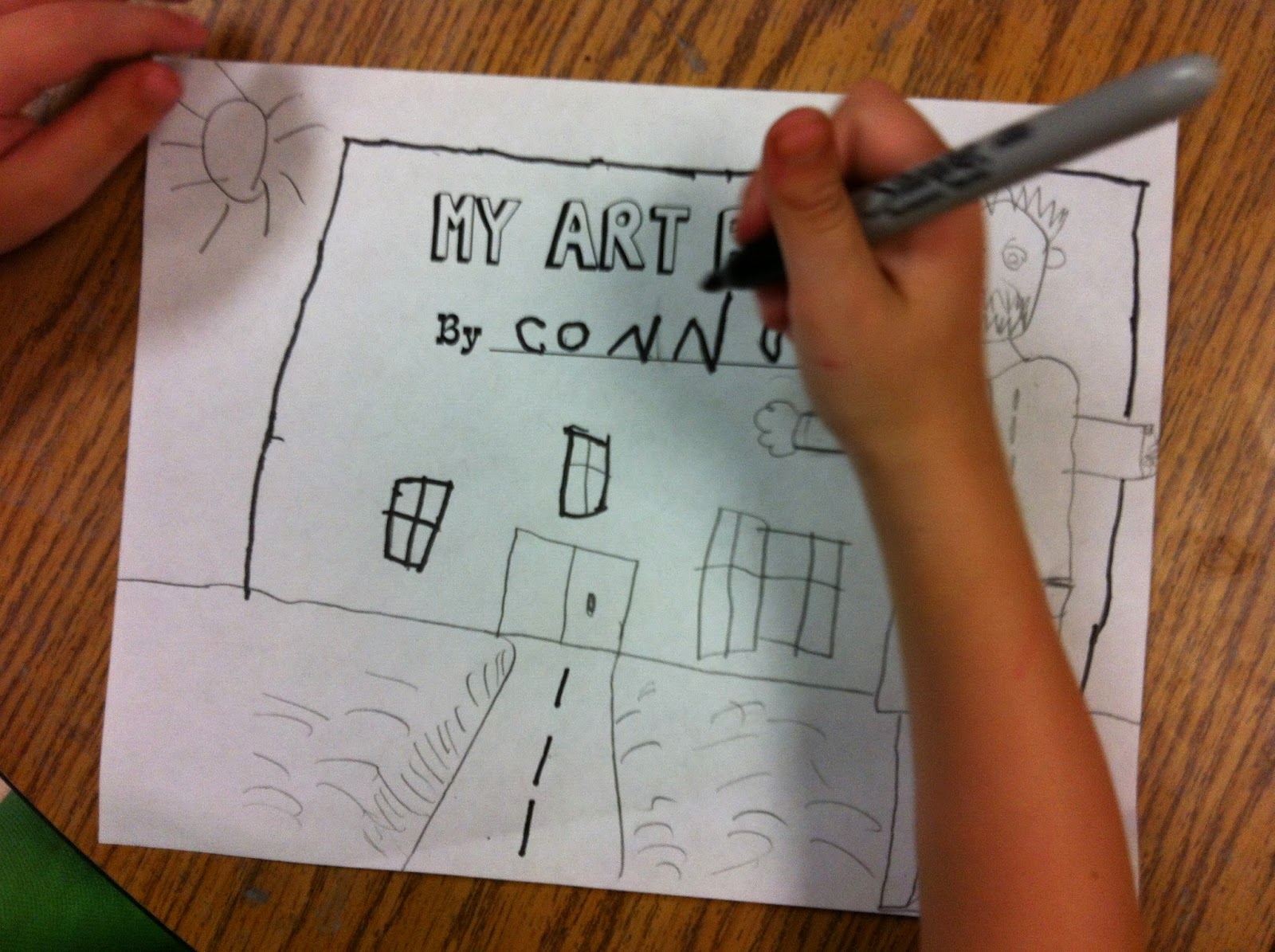 ChumleyScobey Art Room Kindergarten Art Book 4th 9 Weeks Project