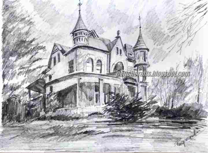 [30+]Easy Houses Pencil Sketches and Art - Pencil Crafts