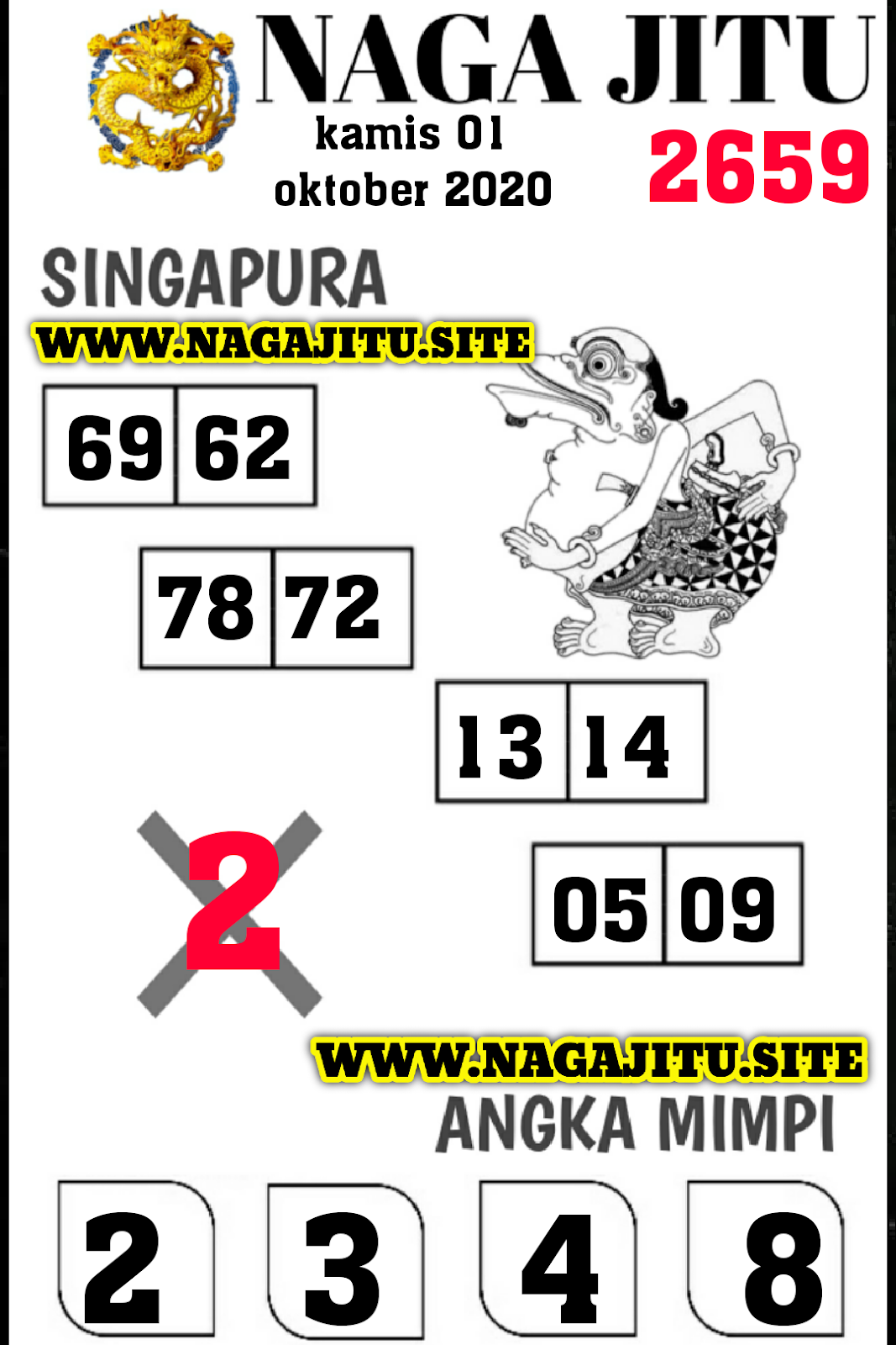Syair Togel Singapore 01 Oktober 2020. Syair Terlengkap hari ini