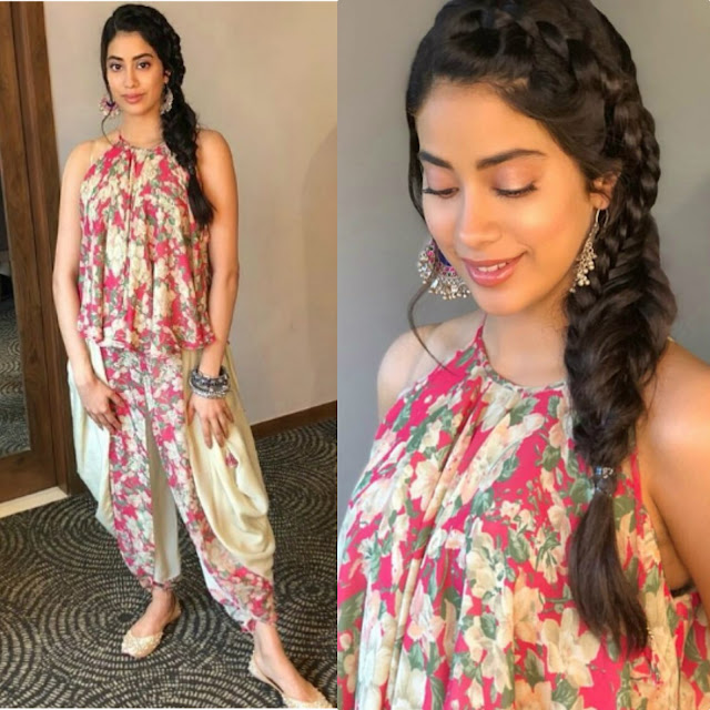 Janhvi Kapoor Latest Movie Promotions Look