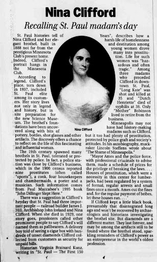 A 1997 Article about Nina Clifford