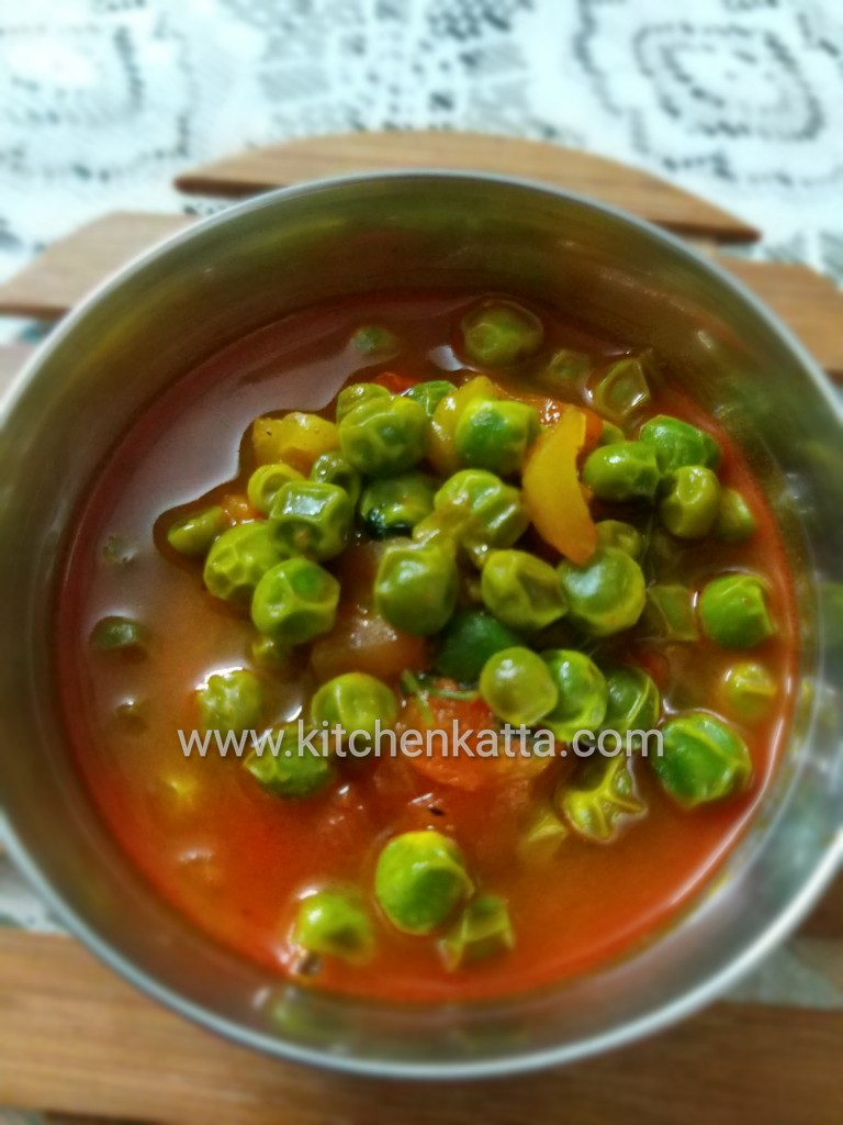 Green peas curry Hirwya vatanyachi Usal(no onion garlic variant