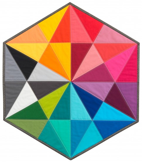 Quilt Inspiration: Free pattern day ! Hexagon quilts