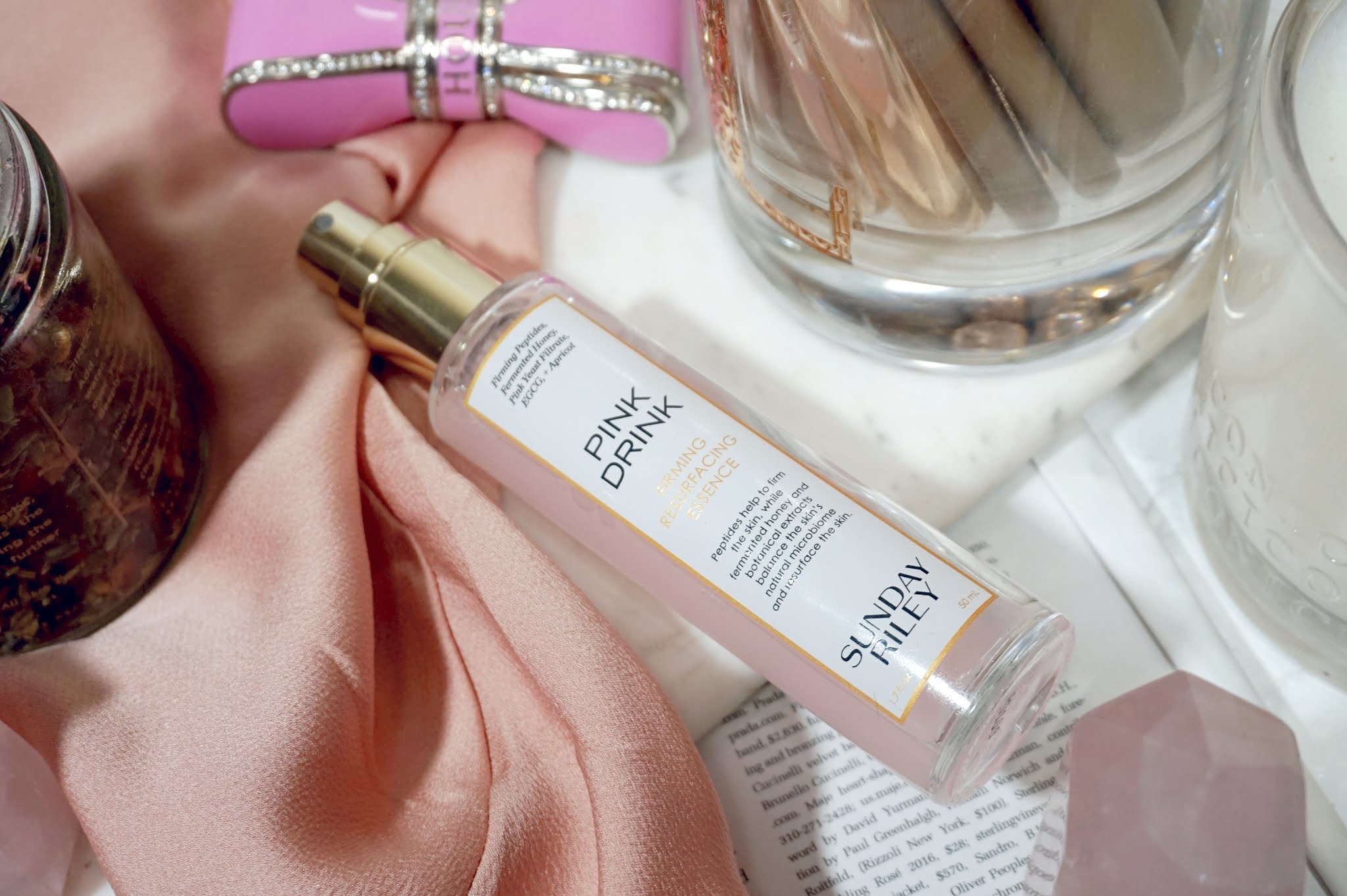 Review | Sunday Riley Pink Drink Firming Resurfacing Essence | PRETTY IS MY  PROFESSION