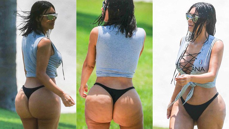 The photos that tell the story behind Kim Kardashian's millionaire but...