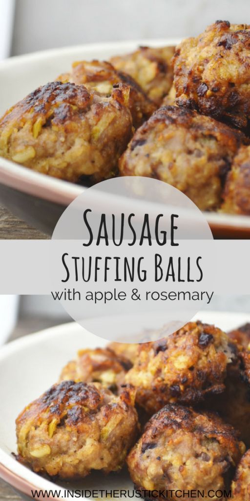 Sausage Stuffing Balls dessert recipes diabetics