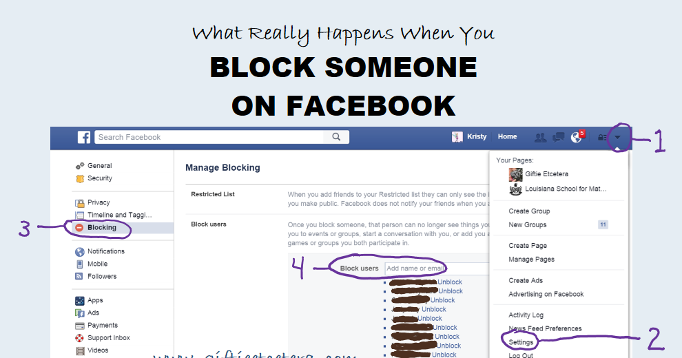 What Happens When you Block Someone on Facebook Tech.