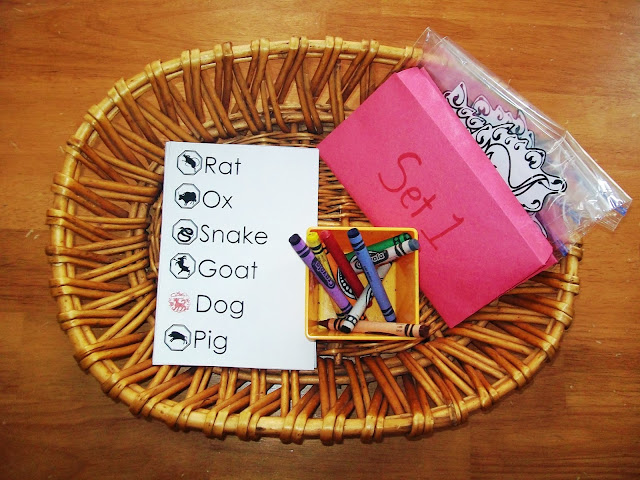 Chinese Zodiac Animal Spelling Activity