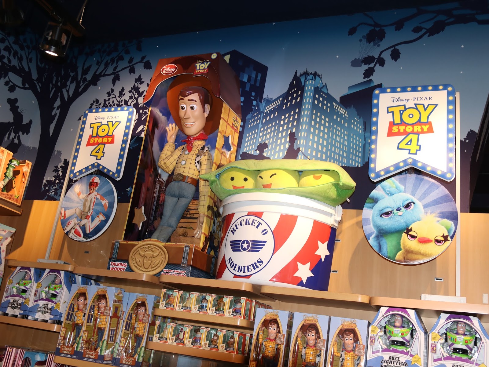 Dan the Pixar Fan Toy Story 4 At Disney Store Times Square