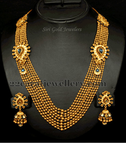 Beads Long Chain by Siri Jewellers - Jewellery Designs