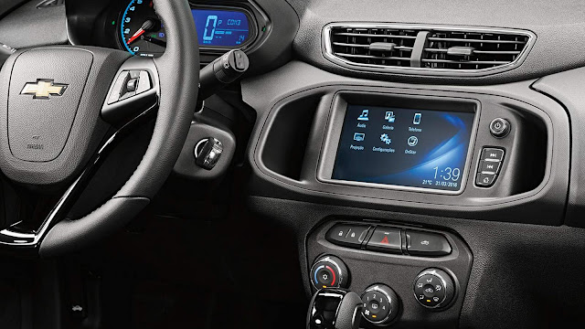 Chevrolet Onix 2017 Automático - interior - painel