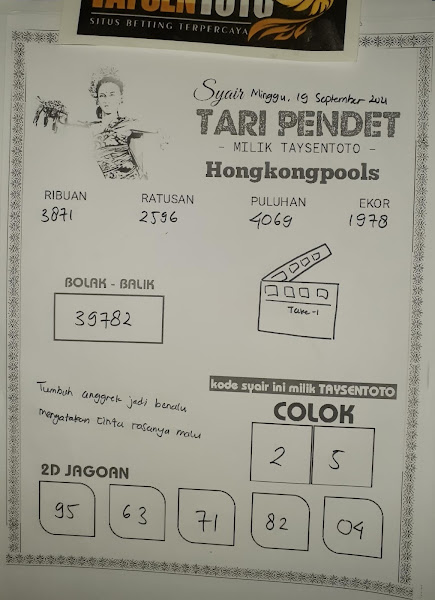 Syair Togel Hongkong Hari Ini Minggu 19 September 2021 Kode Ramalan Syair Togel Hongkong Hari Ini Minggu 19 September 2021 Kode Ramalan