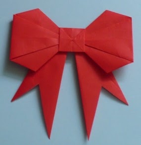 How to make bows / Beautiful red bow out of Ribbon tutorial