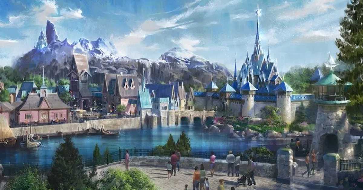 First Look At Frozen Land Coming To Disneyland Paris Disneyland Paris, Frozen Land