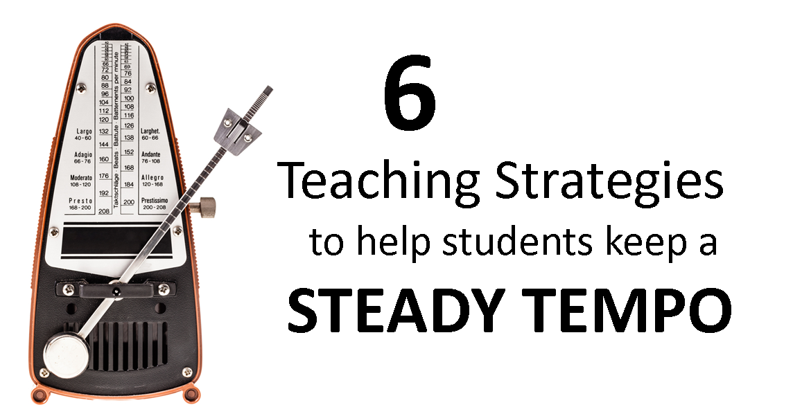 Orchestra Classroom Strategies for teaching steady beat