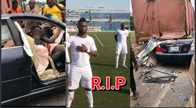 Nigerian striker, Ifeanyi George dies in fatal car accident