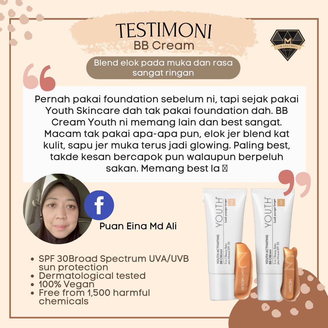 Testimoni Youth BB Cream Shaklee Testimoni Youth BB Cream Shaklee