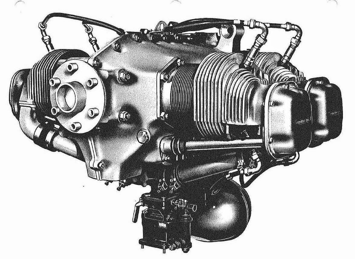 LE PETIT JOURNAL DE L'AÉROSCOPE: PRÉSENTATION D'UN MOTEUR CONTINENTAL A-65