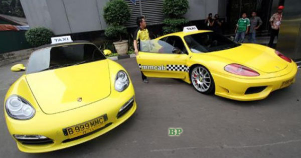 Taksi Mewah Ferrari Dan Porsche Mmcab Di Jakarta Ternyata Fiktif [ www.BlogApaAja.com ]