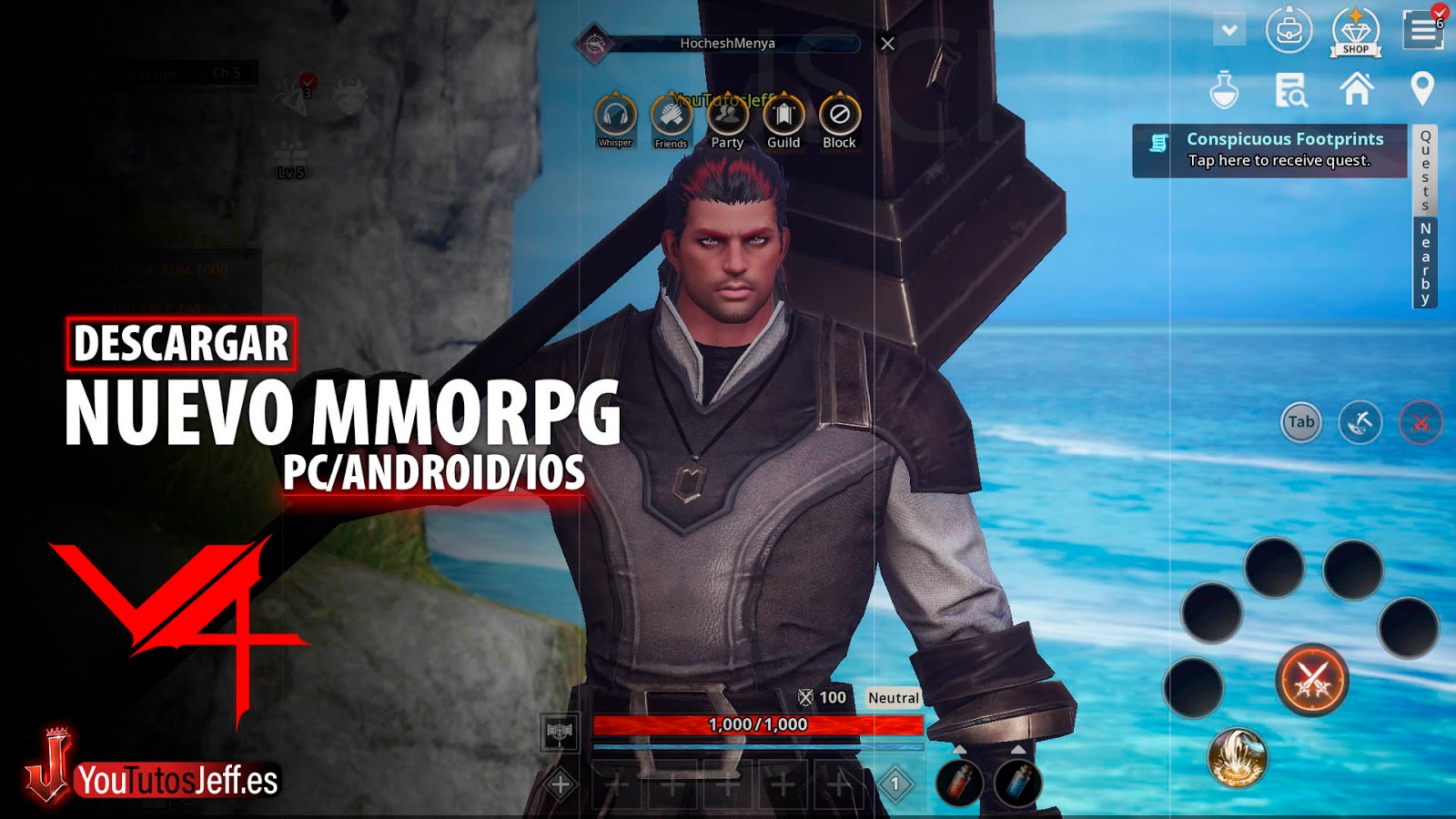 Como Descargar V4 MMORPG para PC Gratis