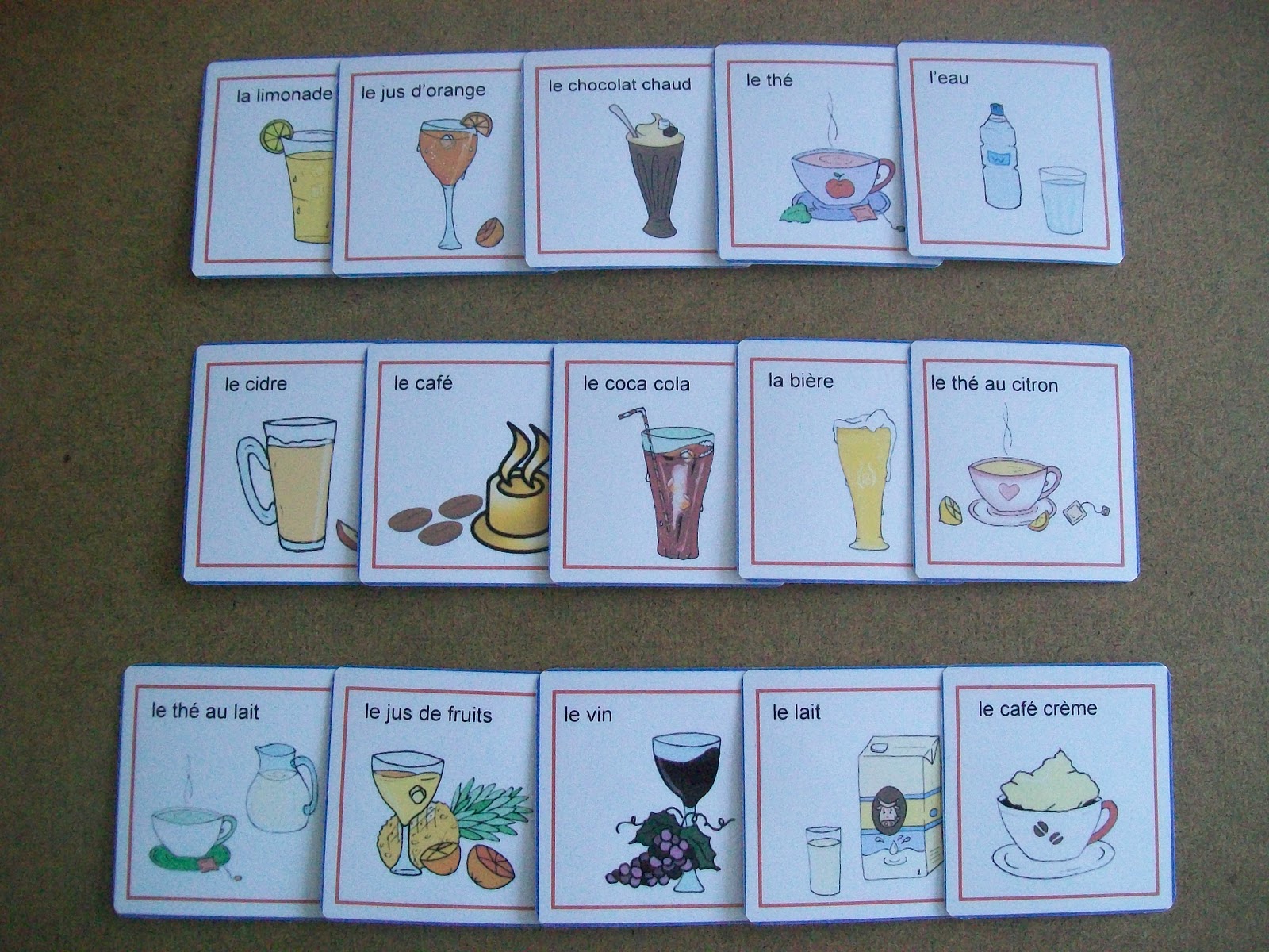 Boost Up Your French Introduce French Words to Children with Flashcards