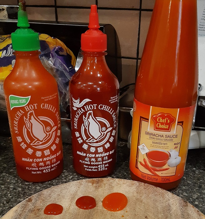 1 4 cup sriracha in grams