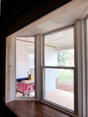 5 Acres A Dream Rainy Day Progress On The Bay Window