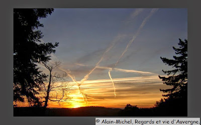 soleil sur l'auvergne