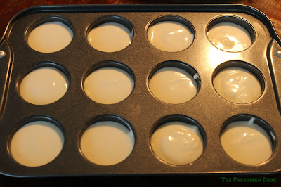 batter for cheesecakes, mini cheesecakes