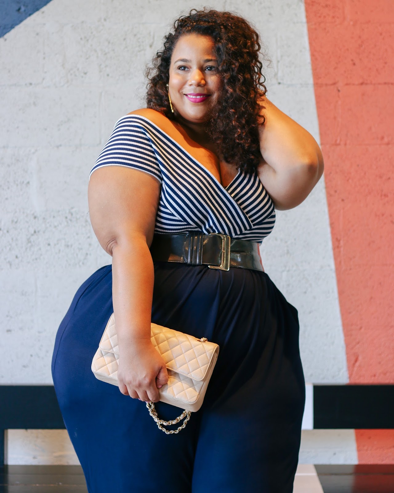 Plus size summer look