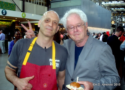 Chef Marc Vetri and food writer Rick Nichols at the 2015 Great Chefs Event