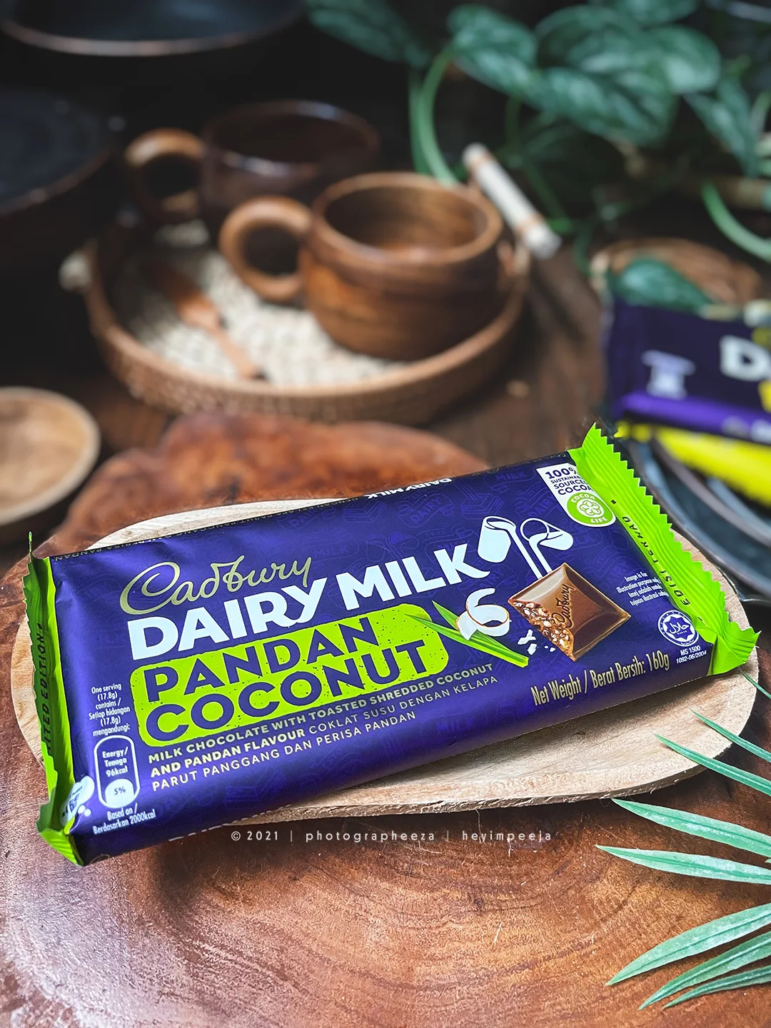 Cadbury Chocolate Pandan Coconut