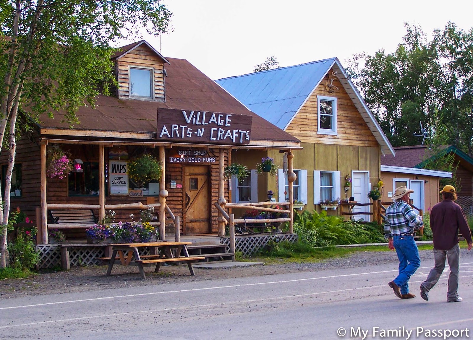 Talkeetna, un pueblo típico de Alaska My family passport