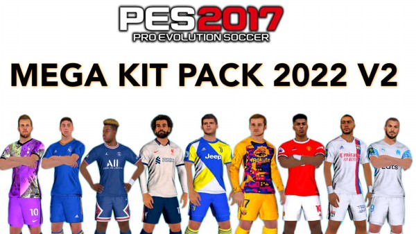 Kit Pack Season 2021-22 For PES 2017