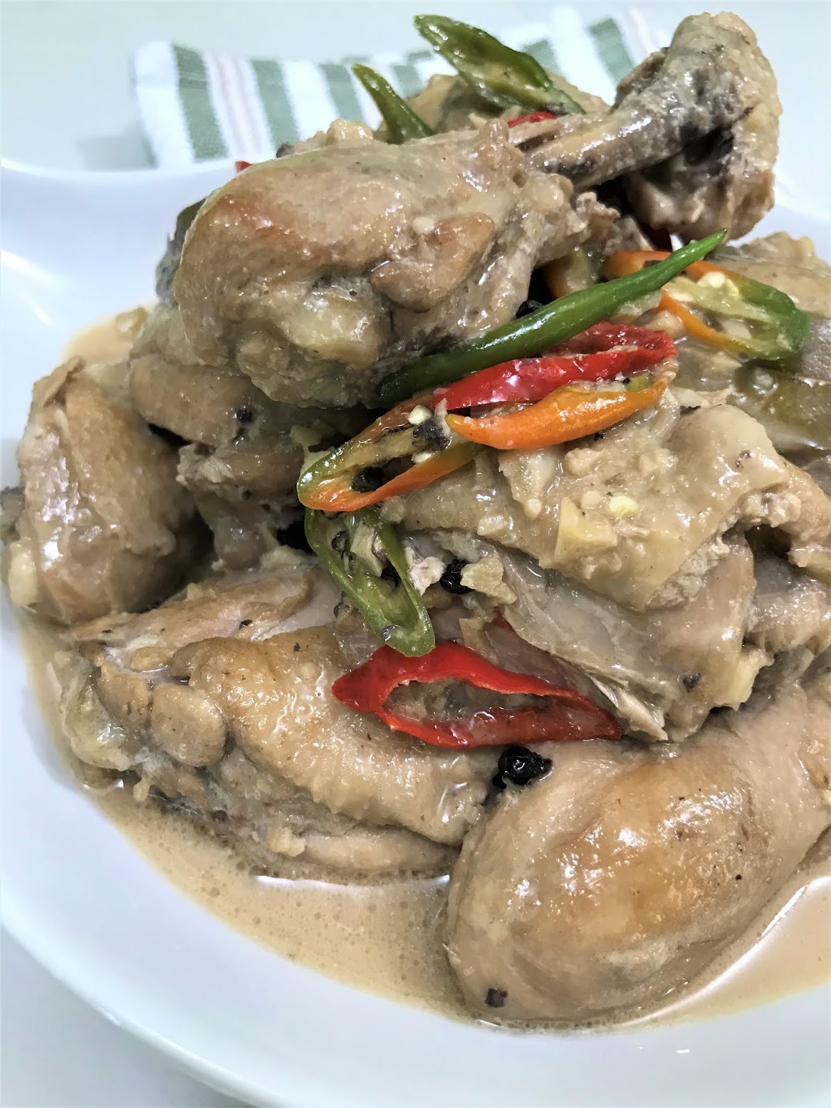 Chicken Adobo sa Gata