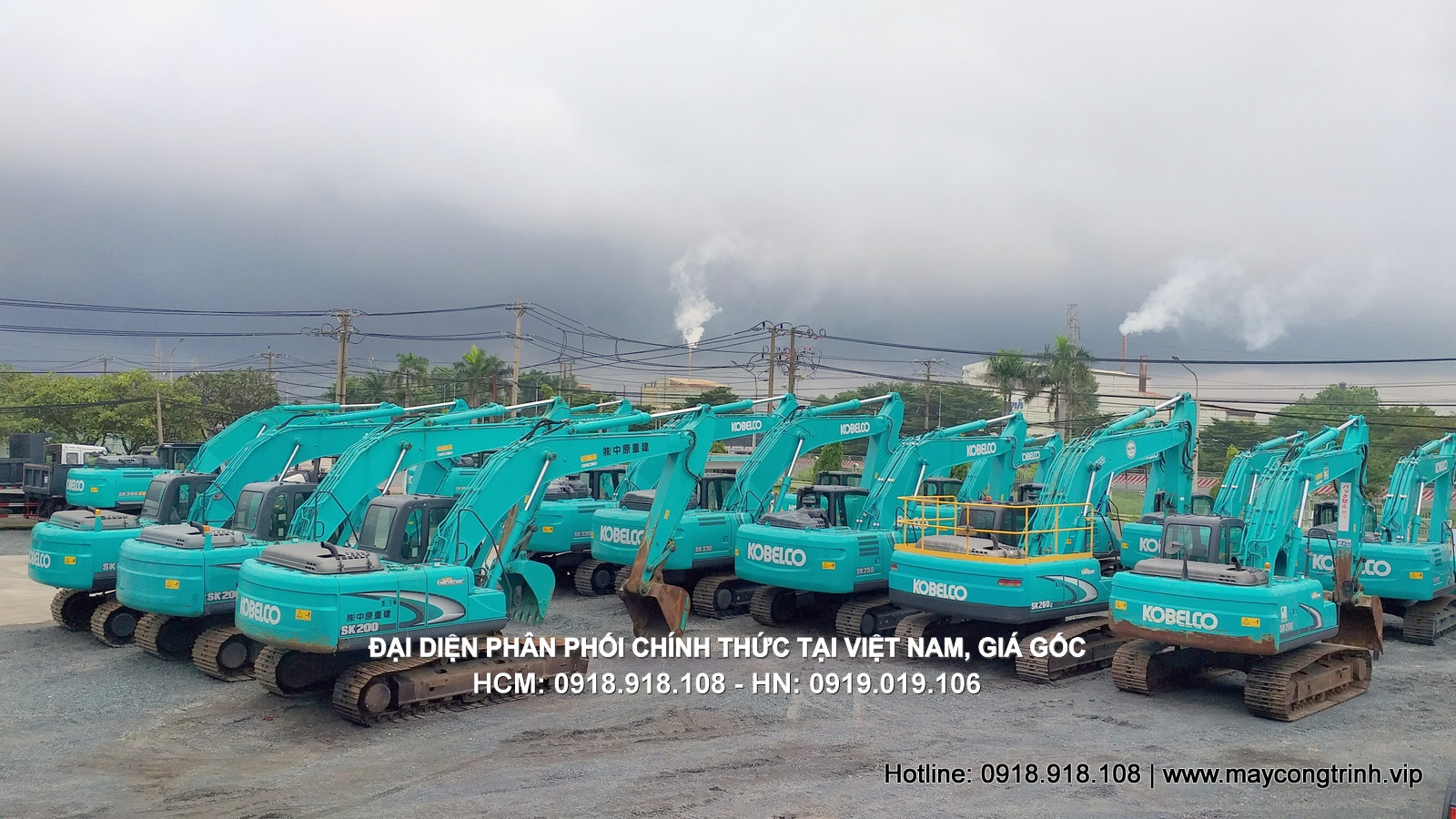 Máy Xúc đào Kobelco, Sản phẩm