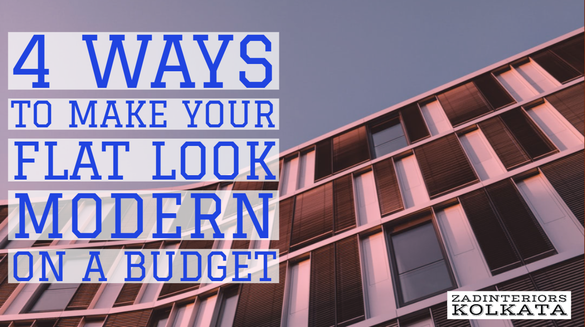 4 ways to make your flat look modern on a budget