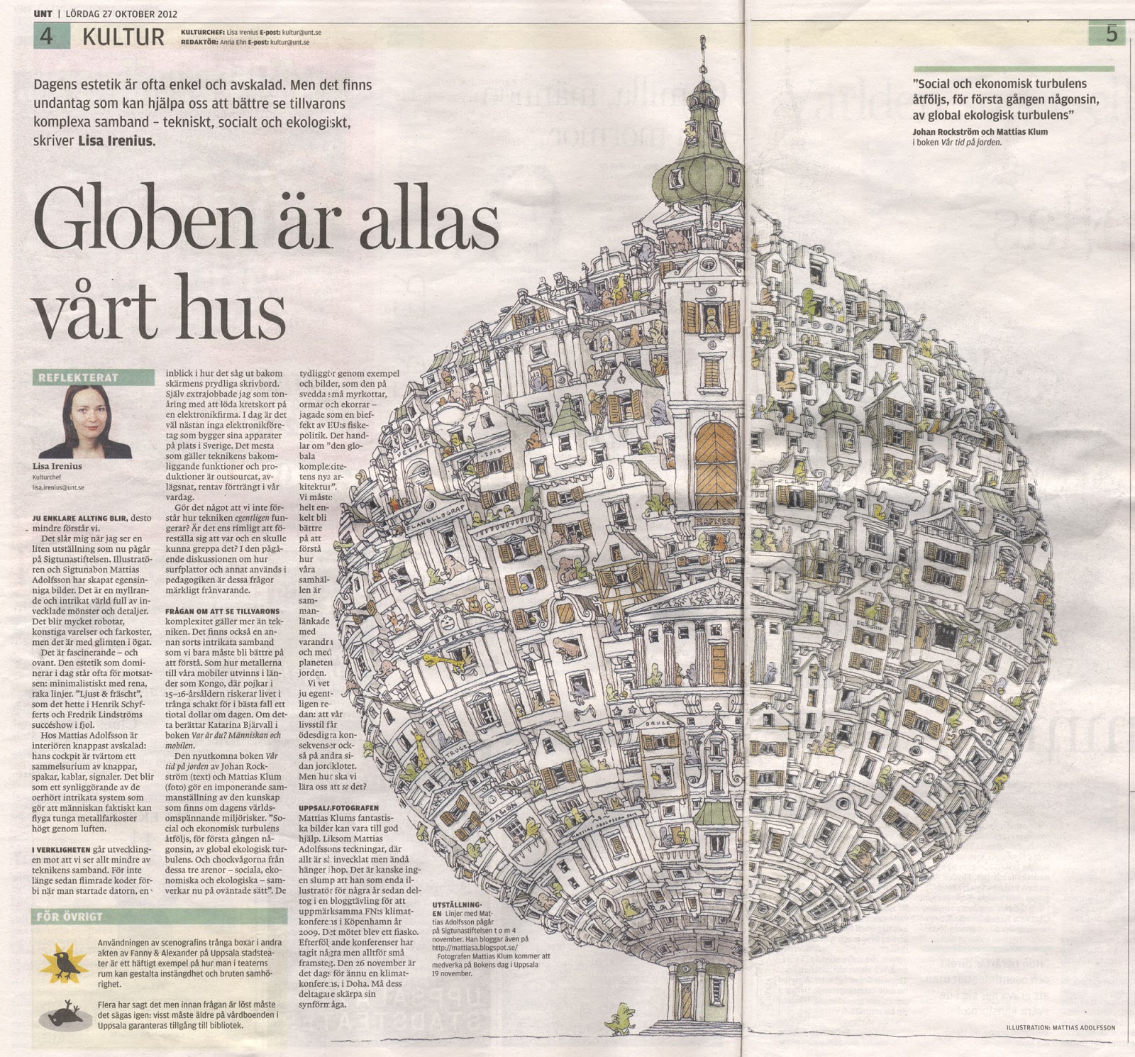 Mattias Inks Uppsala nya tidning