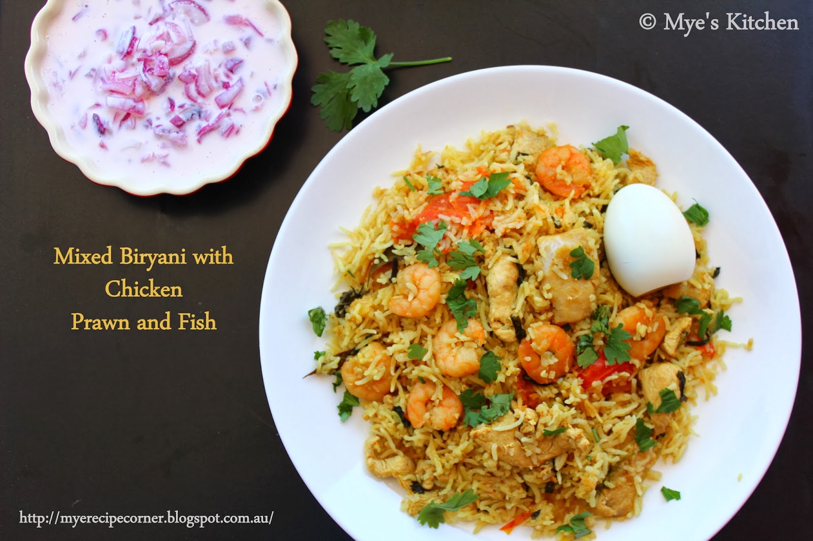 Mye's Kitchen Mixed Biryani / Mixed Non Veg Biryani / Biryani with