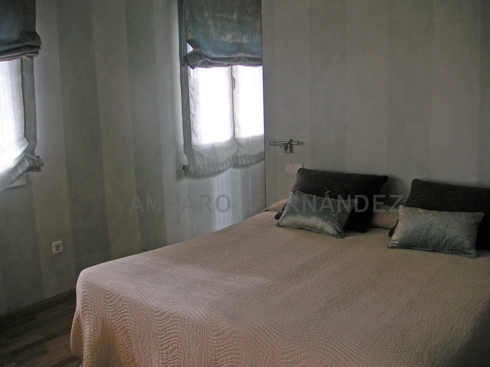 Amparo Fernández: Técnicas al óleo aplicadas en paredes