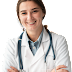 Happy Female Senior Doctor With Stethoscope Transparent Image