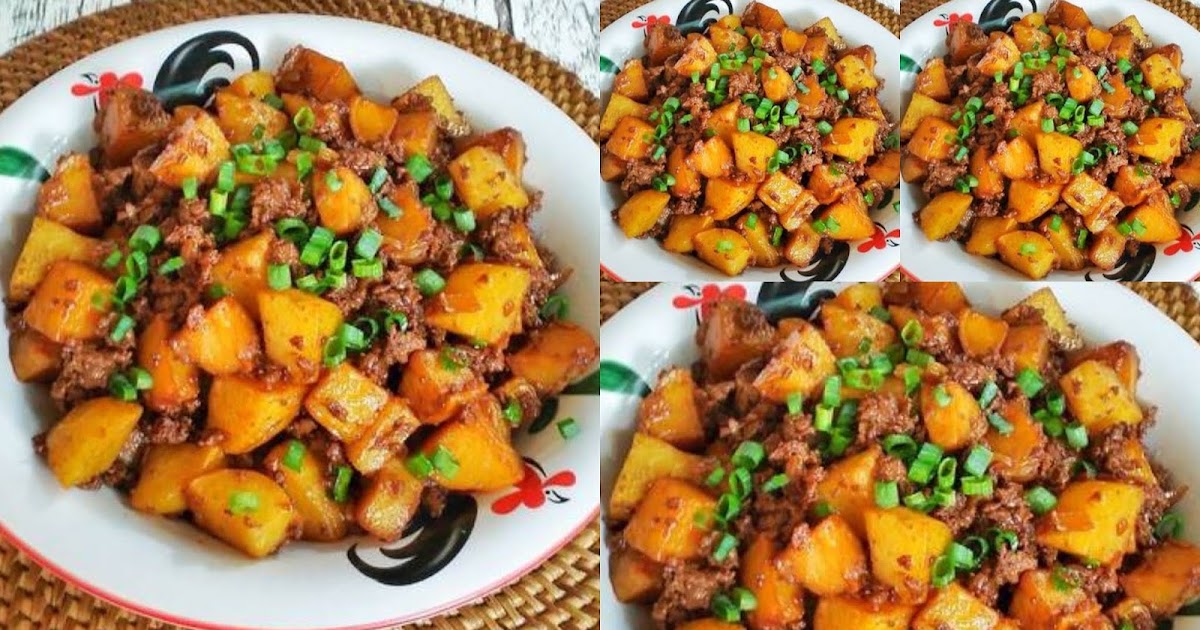 Tumis Kentang Daging Sapi Cincang by Susan Mellyani