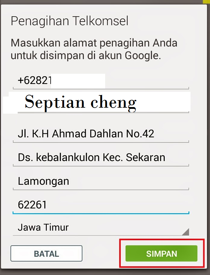 Cara Mengaktifkan Penagihan Telkomsel Di Playstore