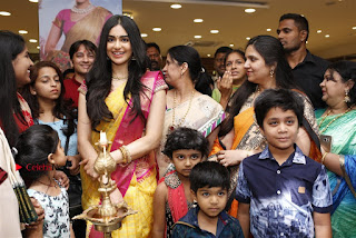 Actress Adah Sharma Launches Saree Niketan Showroom  0002