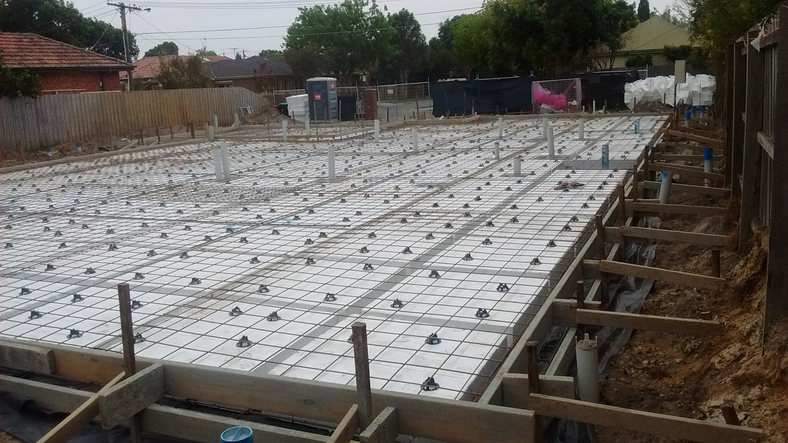Let's build a house Slab Preparation
