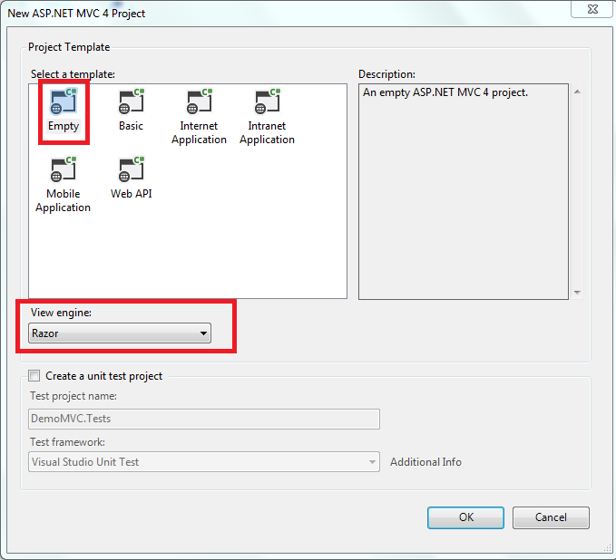 MVC 4 Razor Tutorial with Example for Beginners