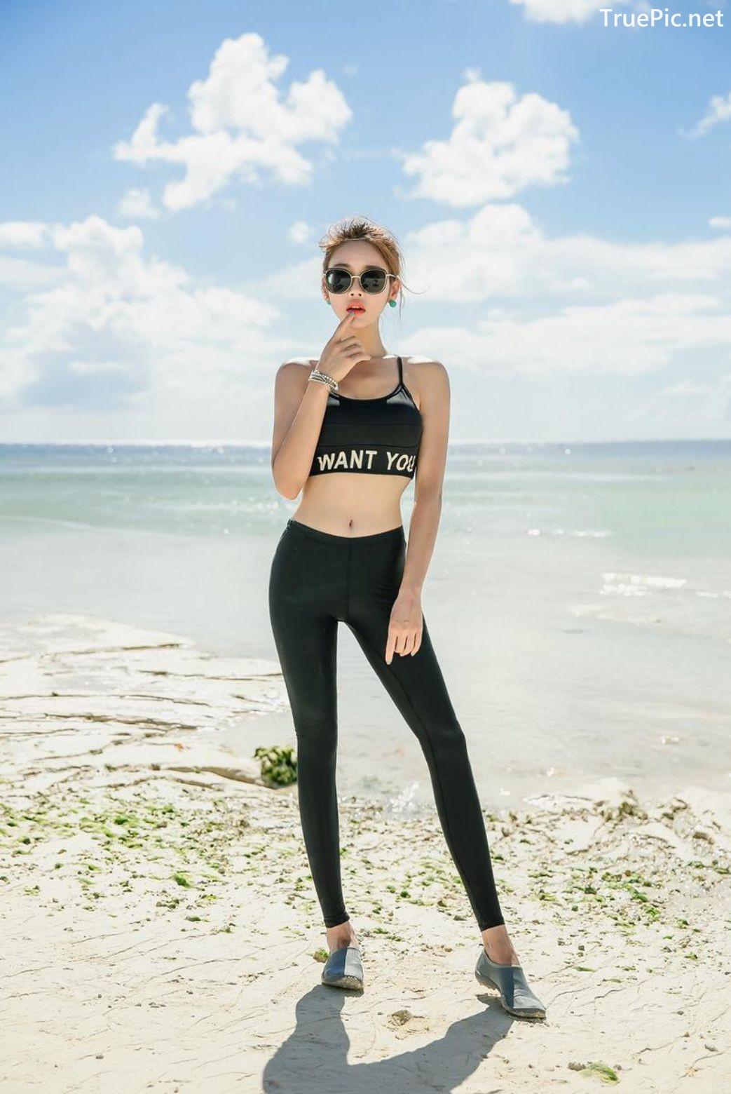 Image Korean Fashion Model - Park Jung Yoon - Summer Beachwear Collection - TruePic.net - Picture-102